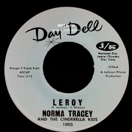 Big J.J. / Norma Tracey And The Cinderella Kids - Harpsichord Blues / Leroy side B