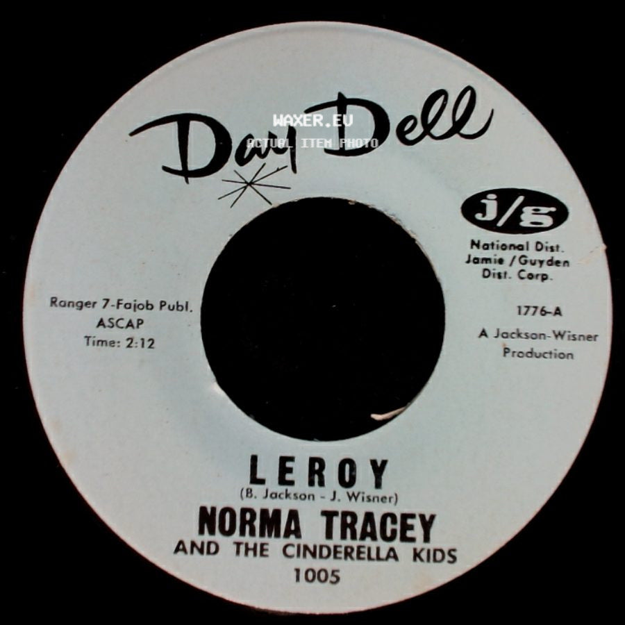 Big J.J. / Norma Tracey And The Cinderella Kids - Harpsichord Blues / Leroy side B