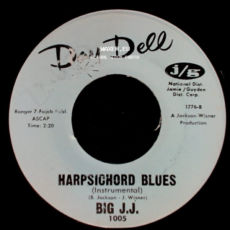 Big J.J. / Norma Tracey And The Cinderella Kids - Harpsichord Blues / Leroy side A