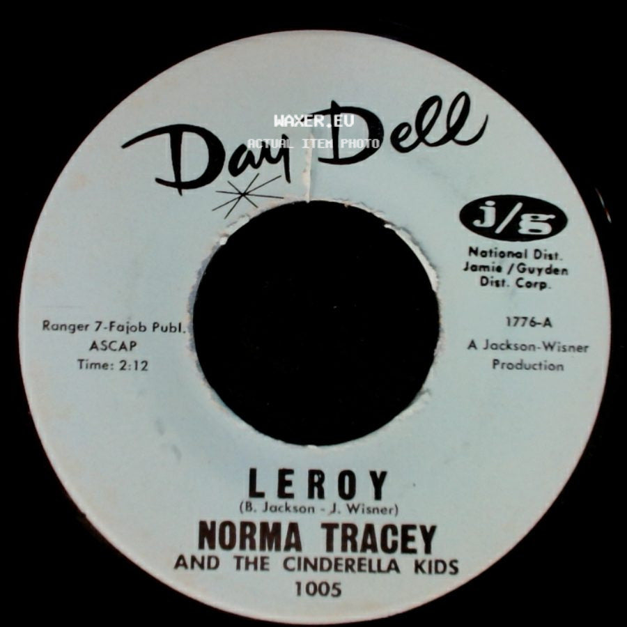 Big J.J. / Norma Tracey And The Cinderella Kids - Harpsichord Blues / Leroy side B