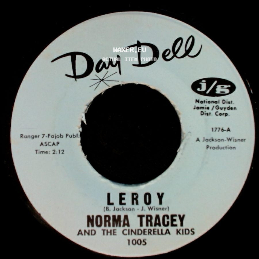 Norma Tracey And The Cinderella Kids / Big J.J. - Leroy / Harpsichord Blues side A