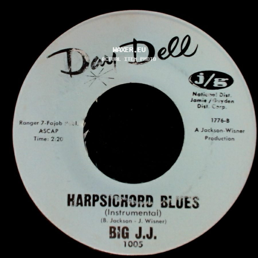 Norma Tracey And The Cinderella Kids / Big J.J. - Leroy / Harpsichord Blues side B