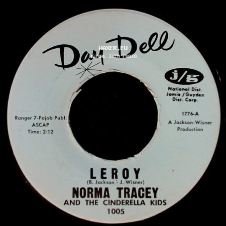 Norma Tracey And The Cinderella Kids / Big J.J. - Leroy / Harpsichord Blues side A