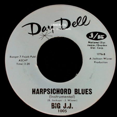 Norma Tracey And The Cinderella Kids / Big J.J. - Leroy / Harpsichord Blues side B