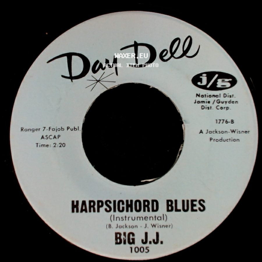 Norma Tracey And The Cinderella Kids / Big J.J. - Leroy / Harpsichord Blues side B
