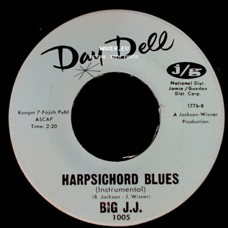 Norma Tracey And The Cinderella Kids / Big J.J. - Leroy / Harpsichord Blues side B