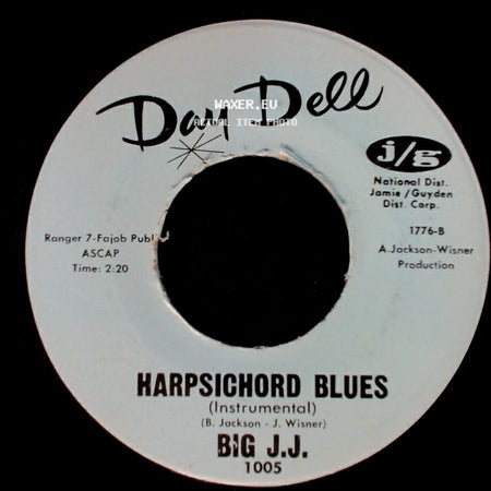 Big J.J. / Norma Tracey And The Cinderella Kids - Harpsichord Blues / Leroy side A