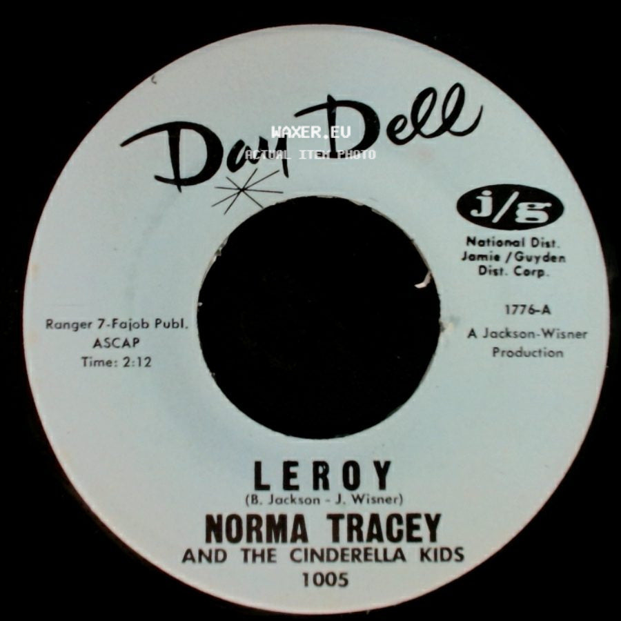 Big J.J. / Norma Tracey And The Cinderella Kids - Harpsichord Blues / Leroy side B