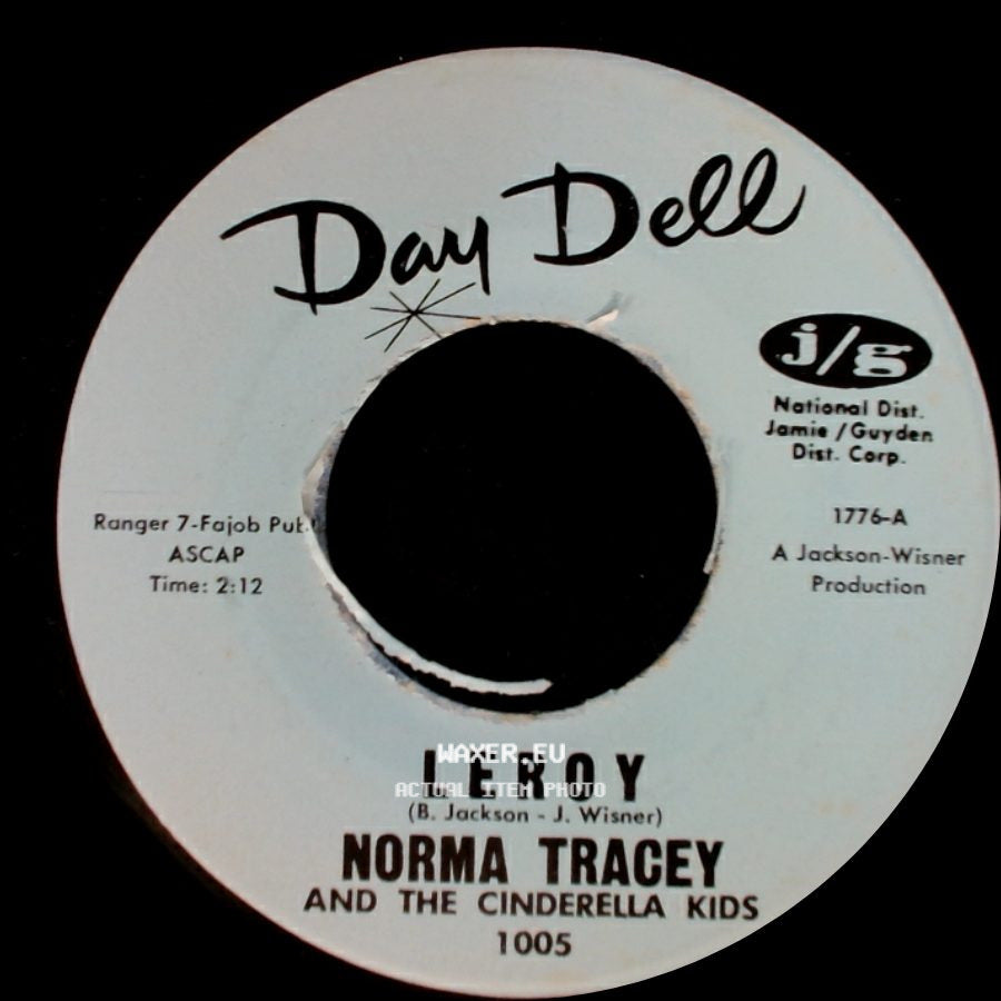 Big J.J. / Norma Tracey And The Cinderella Kids - Harpsichord Blues / Leroy side B
