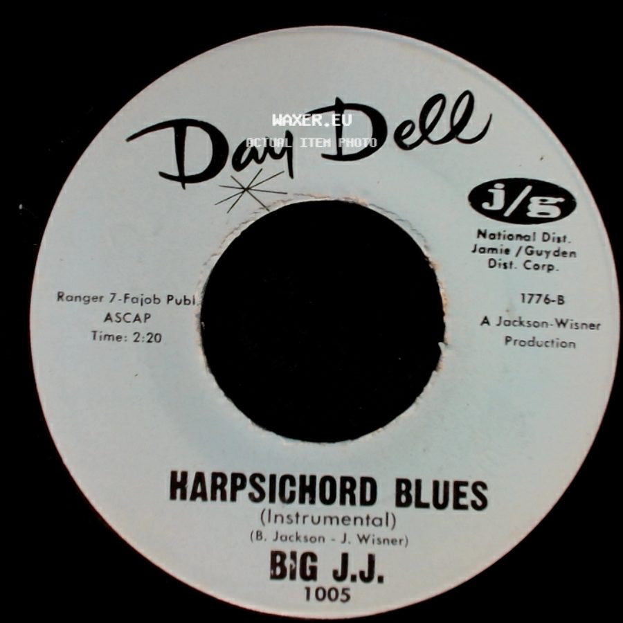 Big J.J. / Norma Tracey And The Cinderella Kids - Harpsichord Blues / Leroy side A
