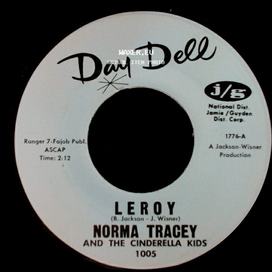 Big J.J. / Norma Tracey And The Cinderella Kids - Harpsichord Blues / Leroy side B