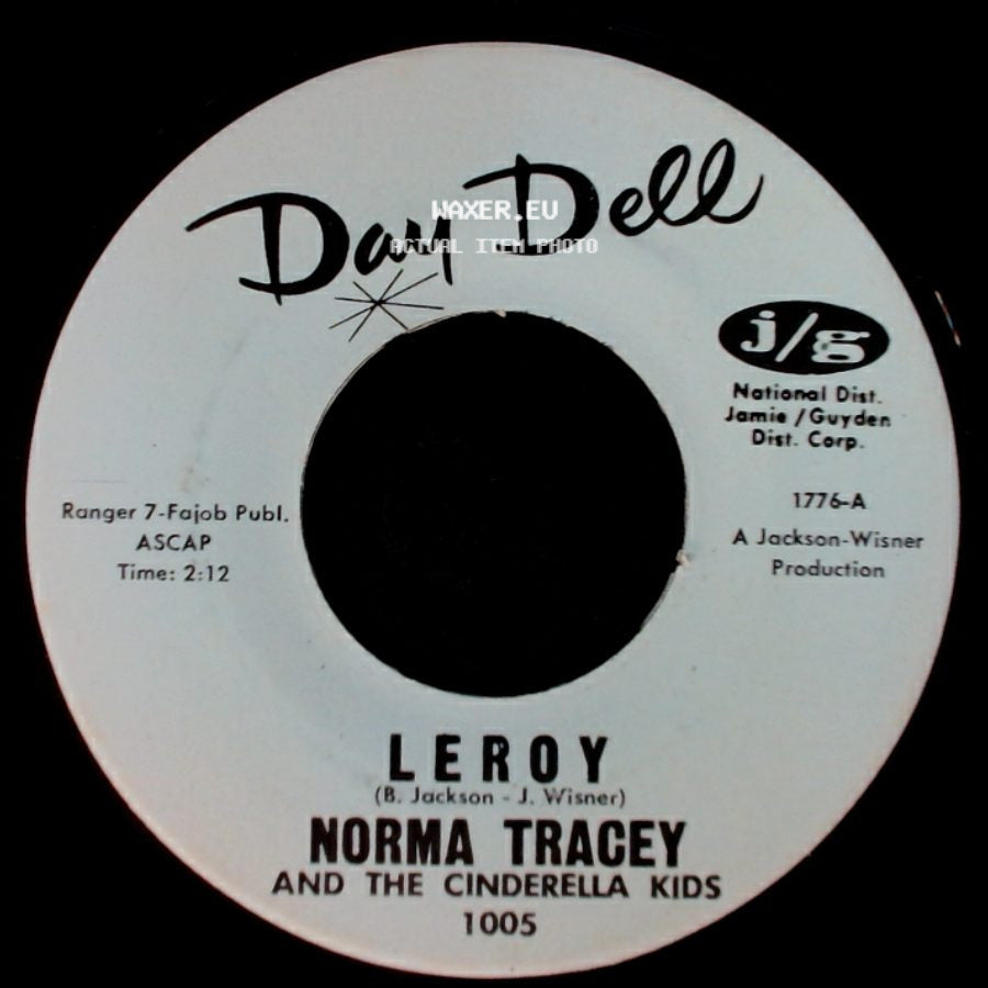 Big J.J. / Norma Tracey And The Cinderella Kids - Harpsichord Blues / Leroy side B