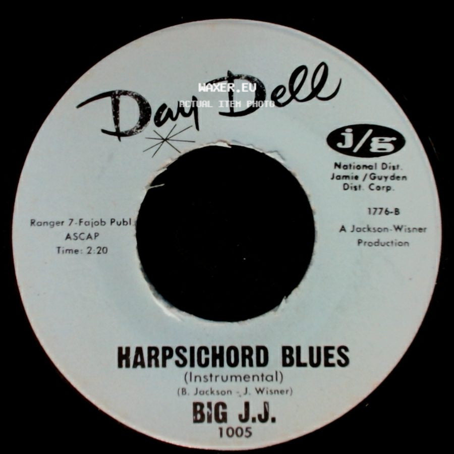 Big J.J. / Norma Tracey And The Cinderella Kids - Harpsichord Blues / Leroy side A