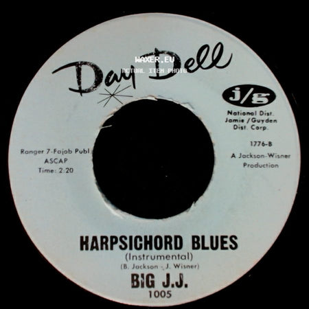 Big J.J. / Norma Tracey And The Cinderella Kids - Harpsichord Blues / Leroy side A