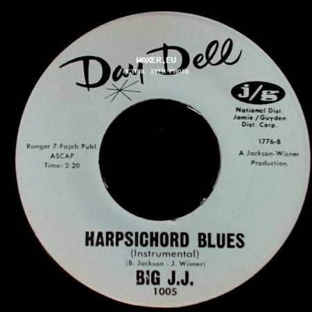 Big J.J. / Norma Tracey And The Cinderella Kids - Harpsichord Blues (Instrumental) / Leroy side A