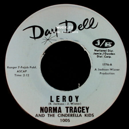 Big J.J. / Norma Tracey And The Cinderella Kids - Harpsichord Blues (Instrumental) / Leroy side B