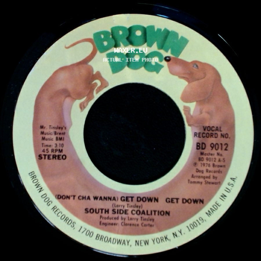 South Side Coalition - The Power-Play / (Don't Cha Wanna) Get Down Get Down side B