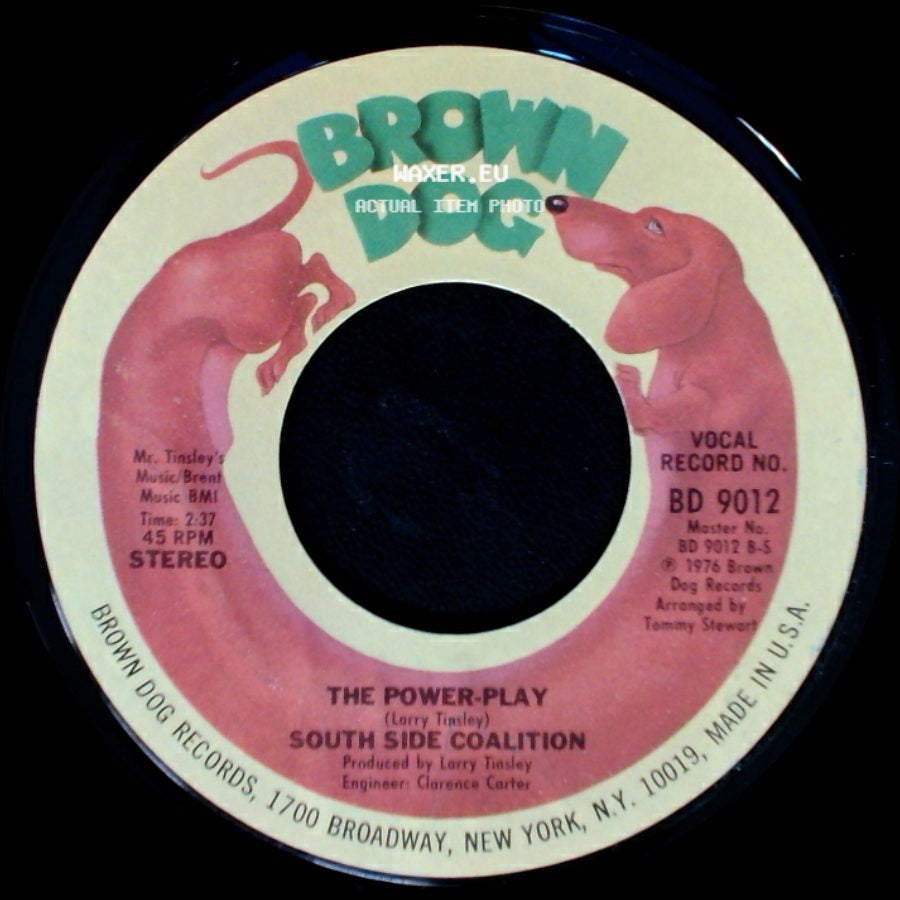 South Side Coalition - The Power-Play / (Don't Cha Wanna) Get Down Get Down side A