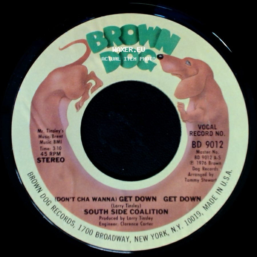 South Side Coalition - The Power-Play / (Don't Cha Wanna) Get Down Get Down side B