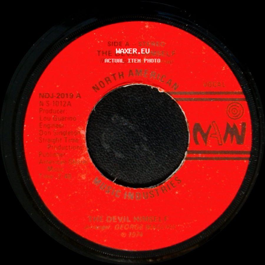 George Mccrae / George Jessel - The Devil Himself / The Devil Himself side A