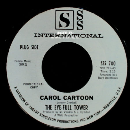 Carol Cartoon / The Eye-Full Tower - The Eye-Full Tower / How About Me side A