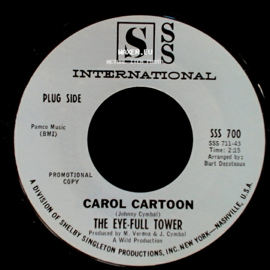 Carol Cartoon / The Eye-Full Tower - The Eye-Full Tower / How About Me side A
