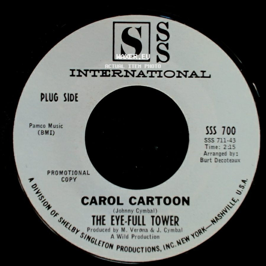 The Eye-Full Tower - Carol Cartoon / How About Me side A