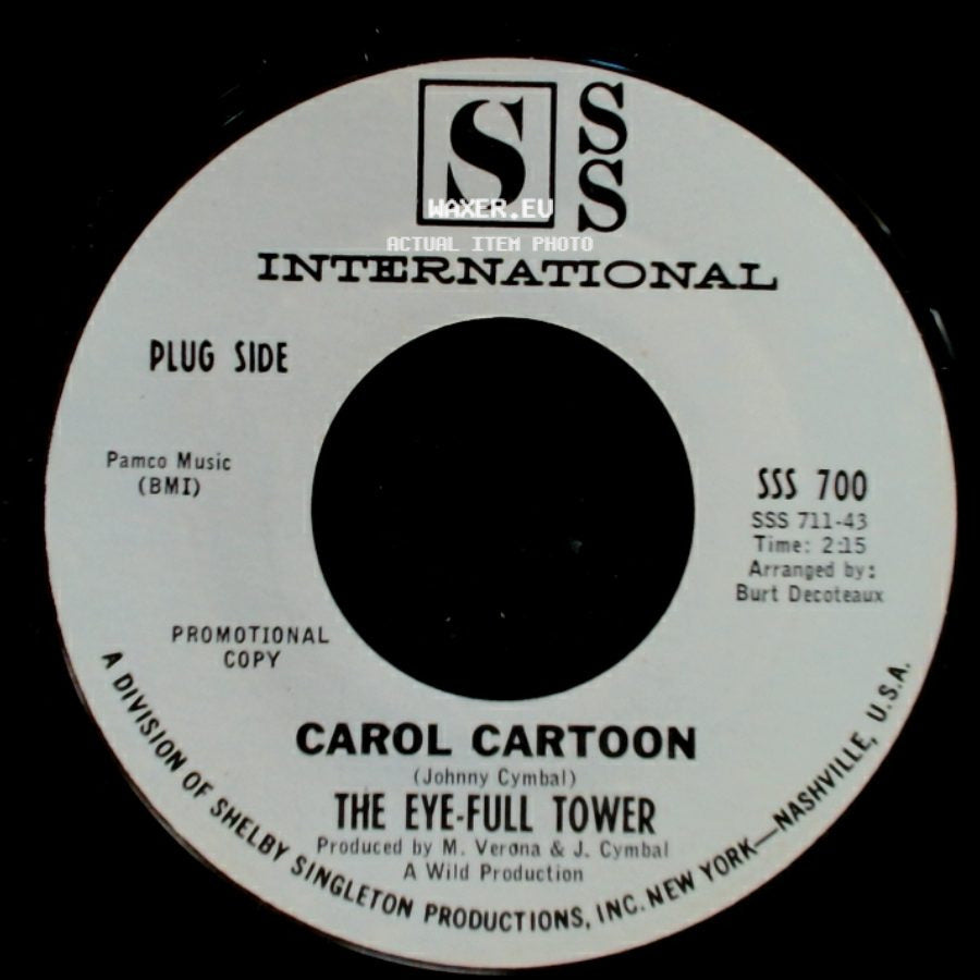The Eye-Full Tower - Carol Cartoon / How About Me side A