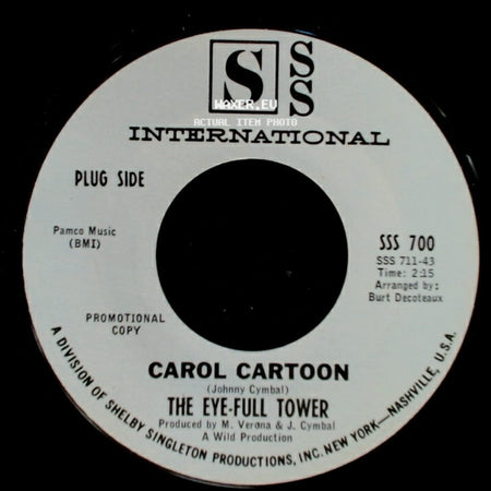 The Eye-Full Tower - Carol Cartoon / How About Me side A