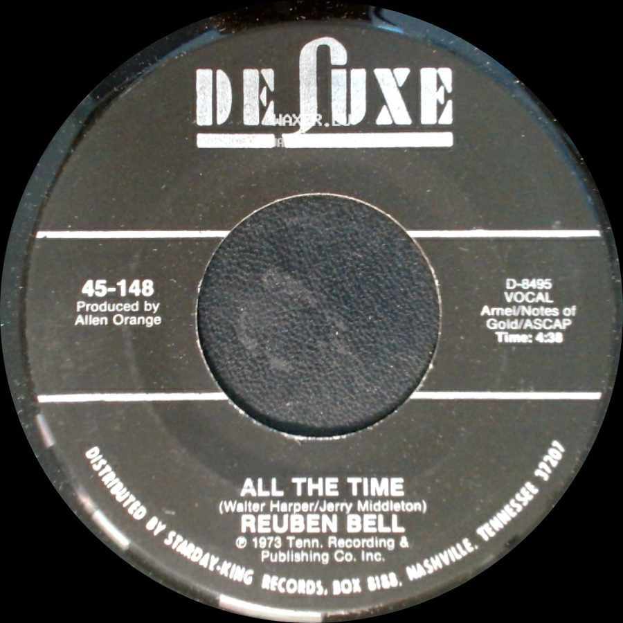 Reuben Bell - All The Time / Leave My Kitten Alone side A