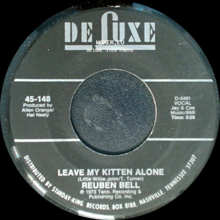 Reuben Bell - All The Time / Leave My Kitten Alone side B
