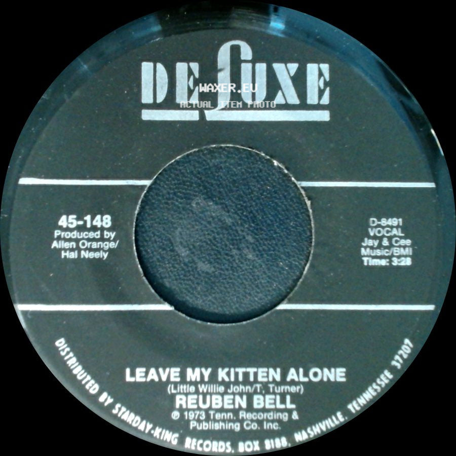 Reuben Bell - All The Time / Leave My Kitten Alone side B