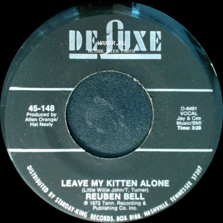 Reuben Bell - All The Time / Leave My Kitten Alone side B