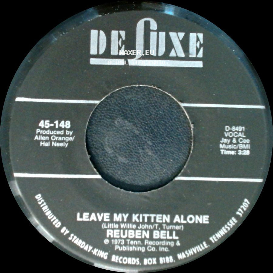 Reuben Bell - All The Time / Leave My Kitten Alone side B