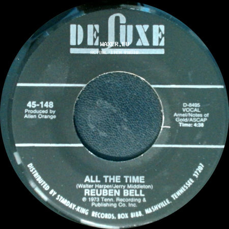Reuben Bell - All The Time / Leave My Kitten Alone side A