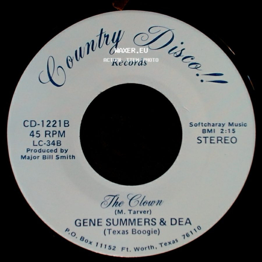 Gene Summers & Dea - Do You Think I'm Sexy / The Clown side B
