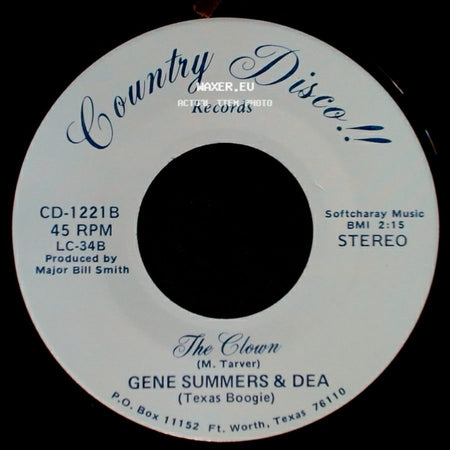 Gene Summers & Dea - Do You Think I'm Sexy / The Clown side B