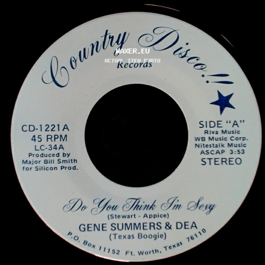 Gene Summers & Dea - Do You Think I'm Sexy / The Clown side A