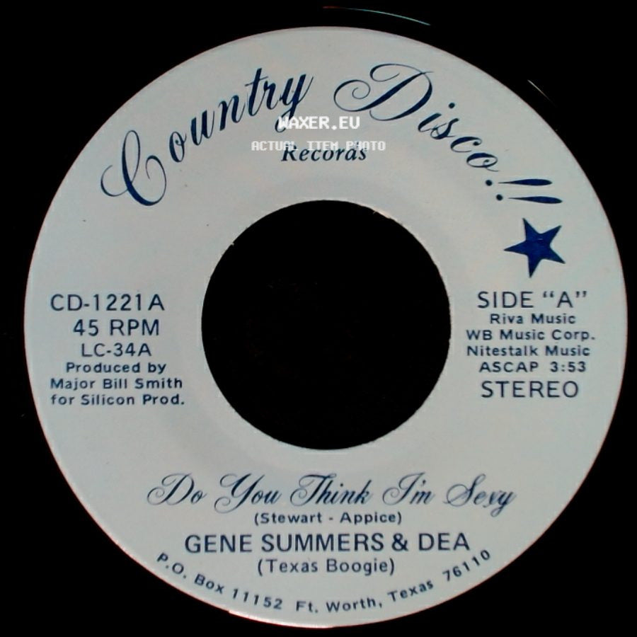 Gene Summers & Dea - Do You Think I'm Sexy / The Clown side A