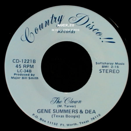 Gene Summers & Dea - Do You Think I'm Sexy / The Clown side B