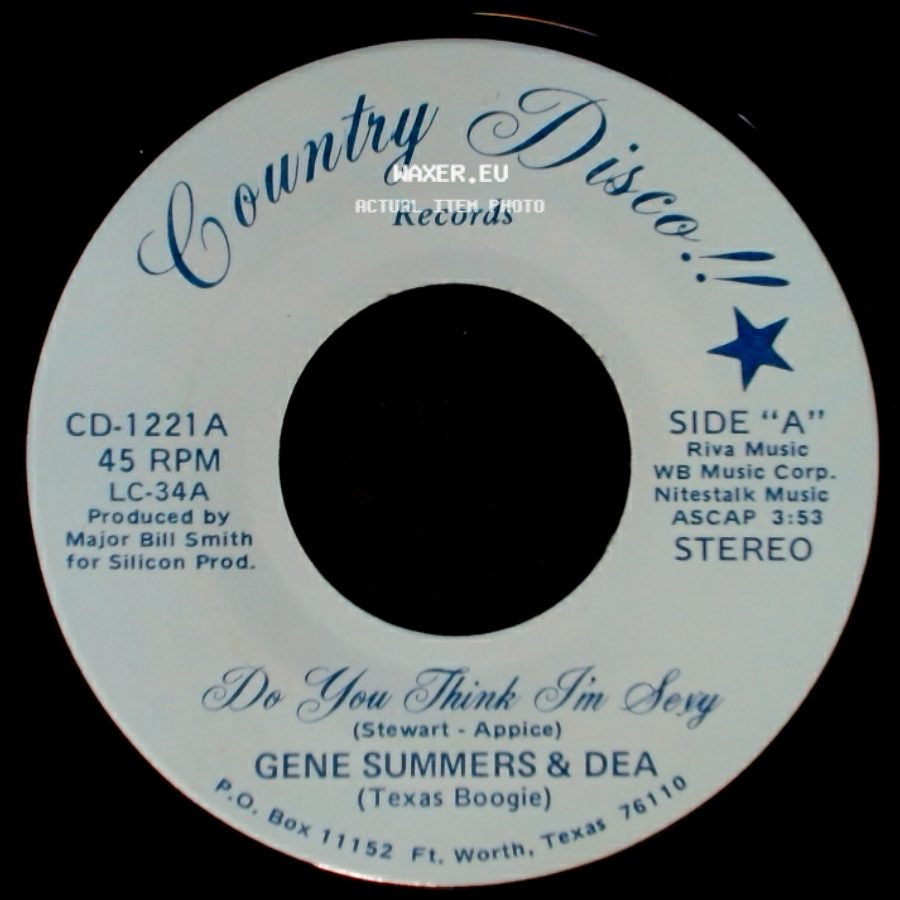 Gene Summers & Dea - Do You Think I'm Sexy / The Clown side A