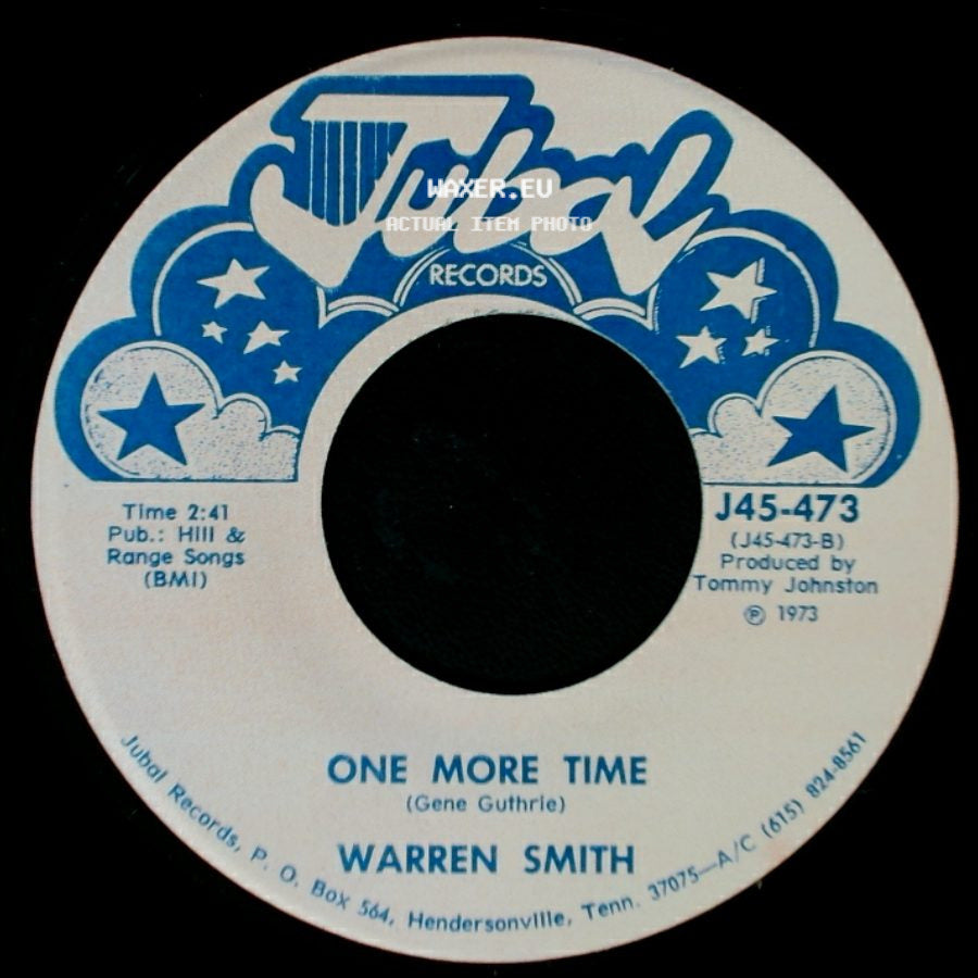 Warren Smith - One More Time / A Woman's Never Been As Gone side A