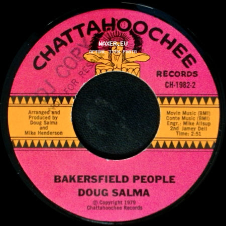 Doug Salma - I Got Me / Bakersfield People side B