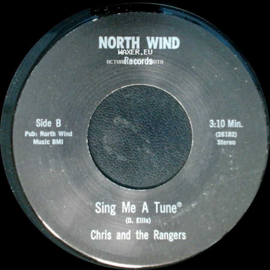 Chris And The Rangers - Please Think It Over / Sing Me A Tune side B