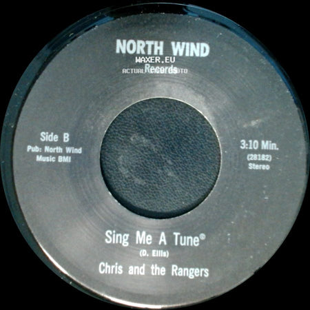Chris And The Rangers - Please Think It Over / Sing Me A Tune side B