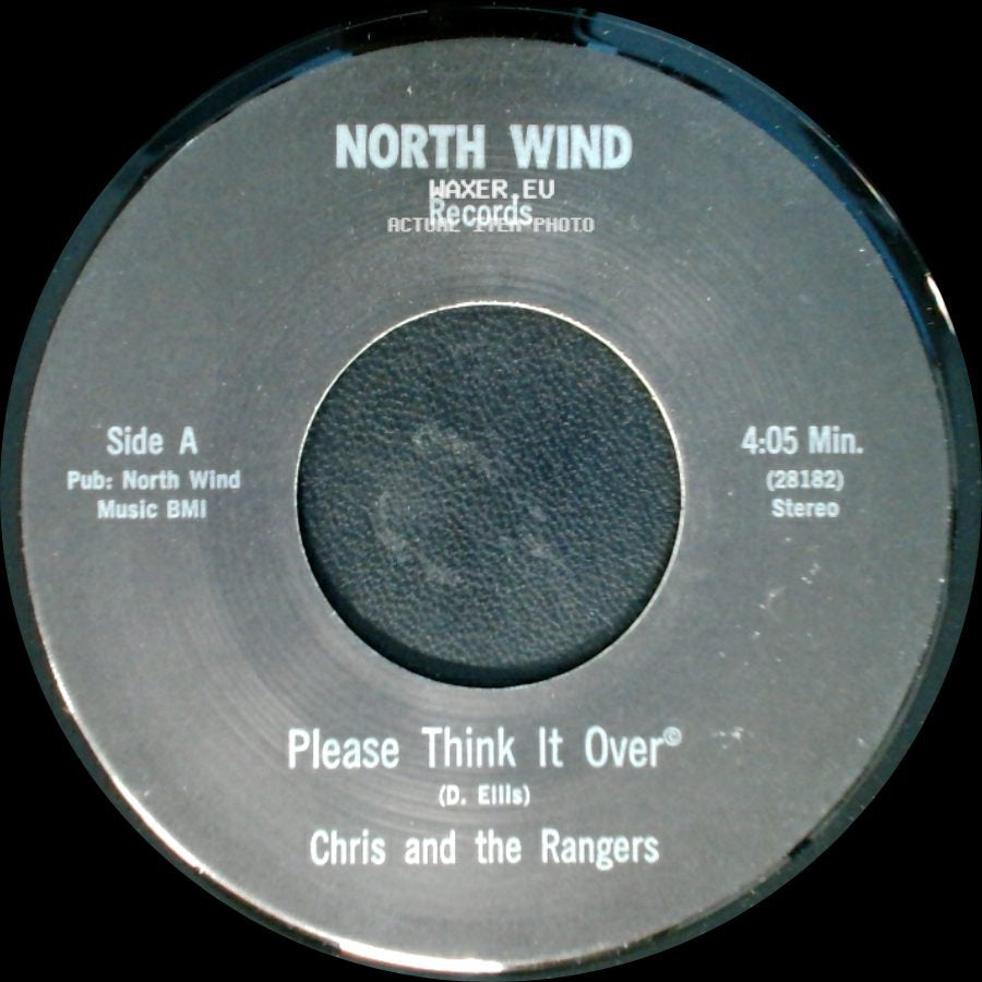 Chris And The Rangers - Please Think It Over / Sing Me A Tune side A