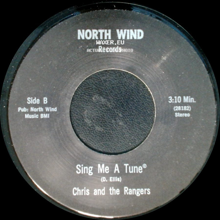 Chris And The Rangers - Please Think It Over / Sing Me A Tune side B