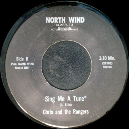 Chris And The Rangers - Please Think It Over / Sing Me A Tune side B