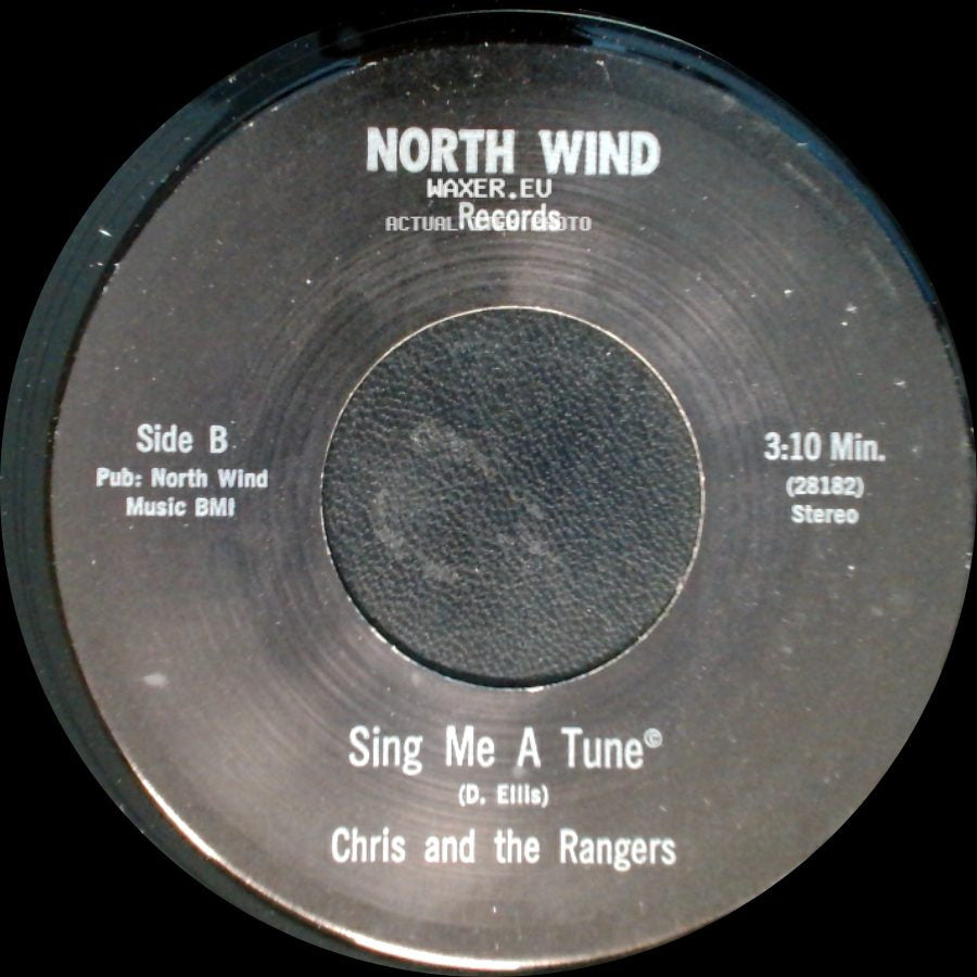 Chris And The Rangers - Please Think It Over / Sing Me A Tune side B
