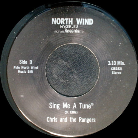 Chris And The Rangers - Please Think It Over / Sing Me A Tune side B